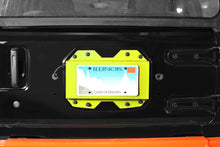 Steinjäger Exterior Accessories Wrangler JL 2018 to Present License Plate Brackets Neon Yellow