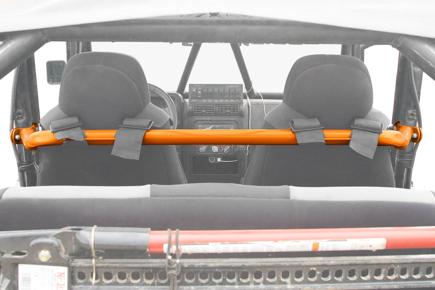 Steinjäger Interior Accessories Wrangler TJ 1997-2006 Harness Bar Fluorescent Orange