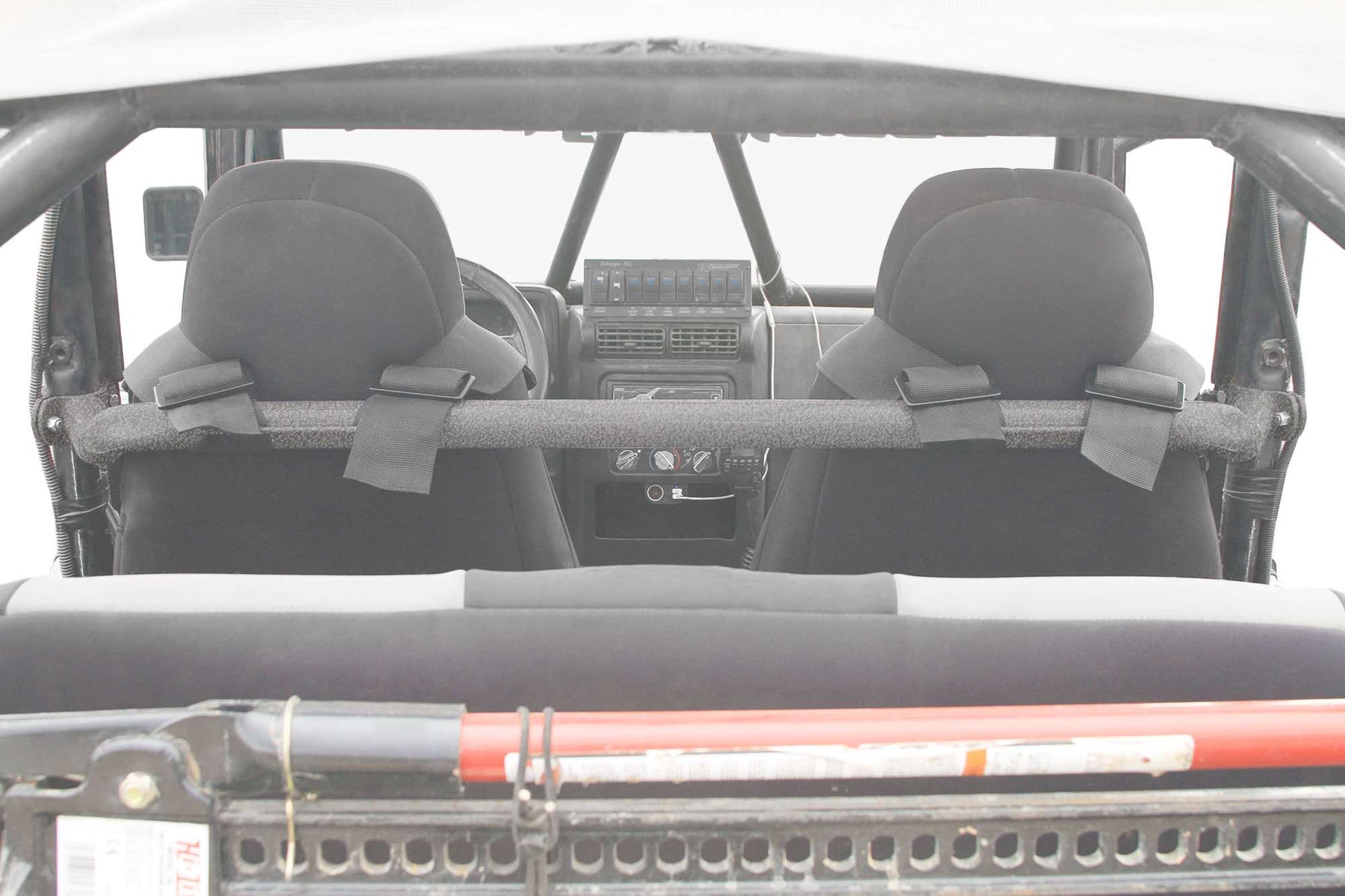 Steinjäger Interior Accessories Wrangler TJ 1997-2006 Harness Bar Gray Hammertone