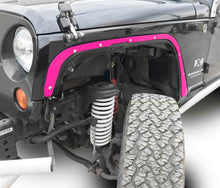Steinjäger Fenders Wrangler JK 2007-2018 Deletes Front Hot Pink