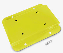 Steinjäger Exterior Accessories Wrangler JK 2007-2018 License Plate Brackets Relocation Kit Lemon Peel