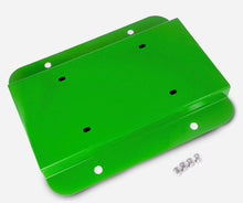 Steinjäger Exterior Accessories Wrangler JK 2007-2018 License Plate Brackets Relocation Kit Neon Green
