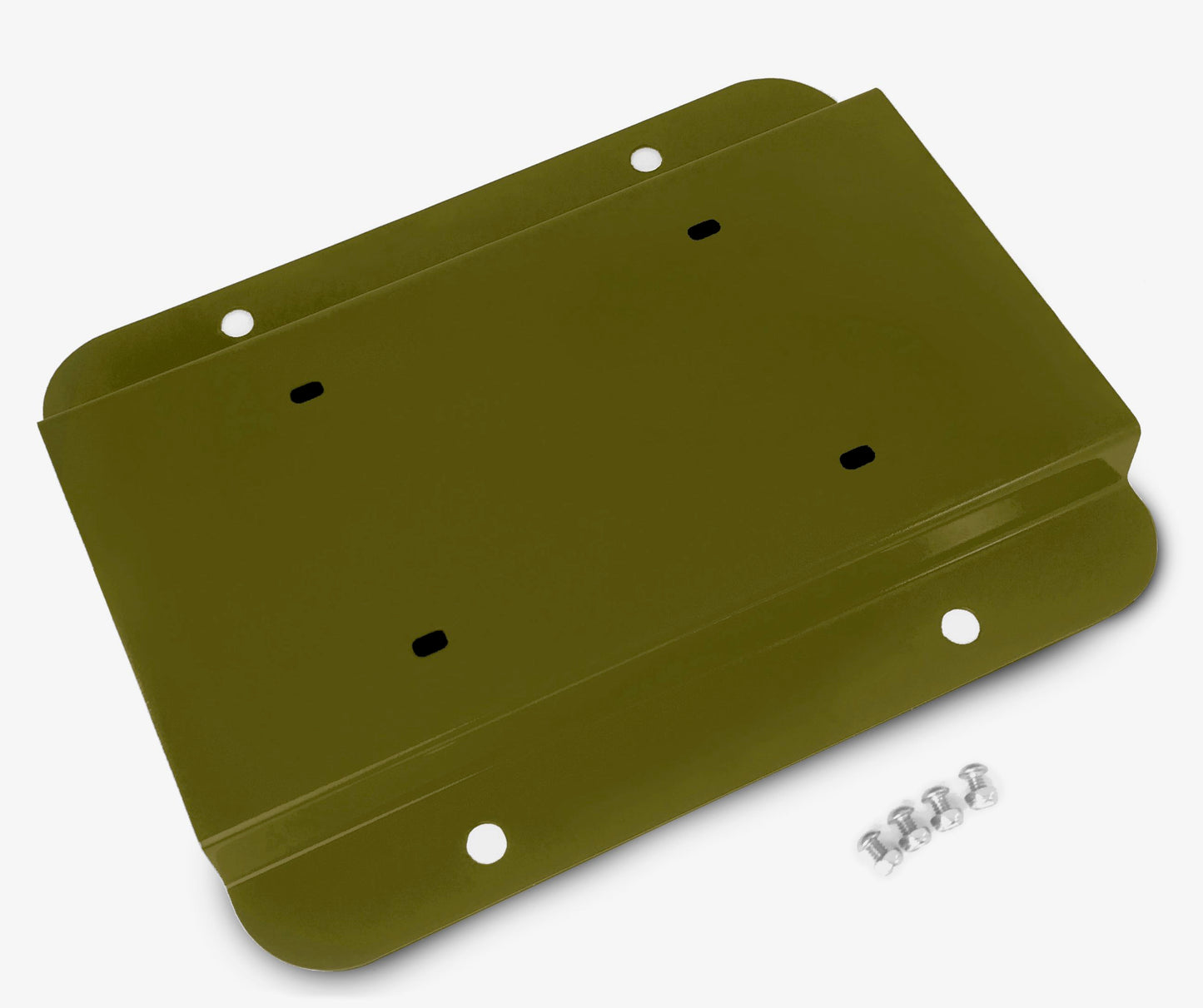 Steinjäger Exterior Accessories Wrangler JK 2007-2018 License Plate Brackets Relocation Kit Locas Green
