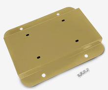 Steinjäger Exterior Accessories Wrangler JK 2007-2018 License Plate Brackets Relocation Kit Military Beige