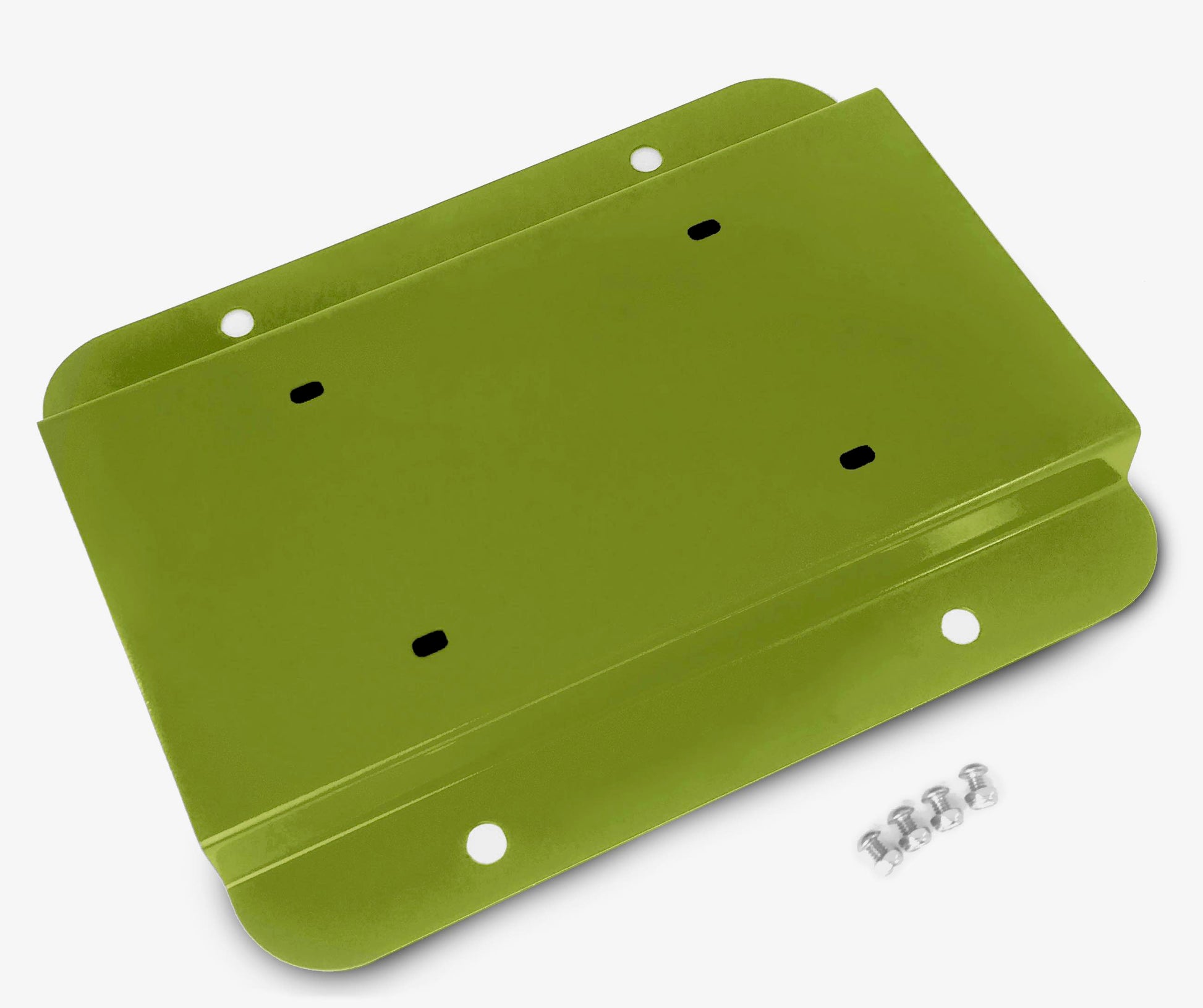 Steinjäger Exterior Accessories Wrangler JK 2007-2018 License Plate Brackets Relocation Kit Gecko Green