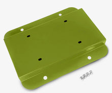 Steinjäger Exterior Accessories Wrangler JK 2007-2018 License Plate Brackets Relocation Kit Gecko Green