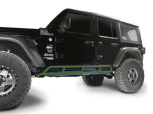 Steinjäger Armor Wrangler JL 2018 to Present Rock Sliders 4 Door JLU Locas Green