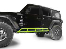 Steinjäger Armor Wrangler JL 2018 to Present Rock Sliders 4 Door JLU Gecko Green