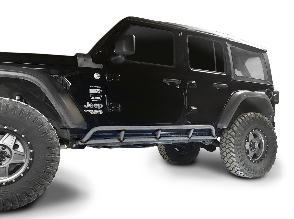 Steinjäger Armor Wrangler JL 2018 to Present Rock Sliders 4 Door JLU Bare