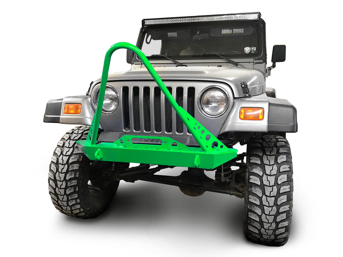 Steinjäger Bumpers Wrangler TJ 1997-2002 Stinger Neon Green