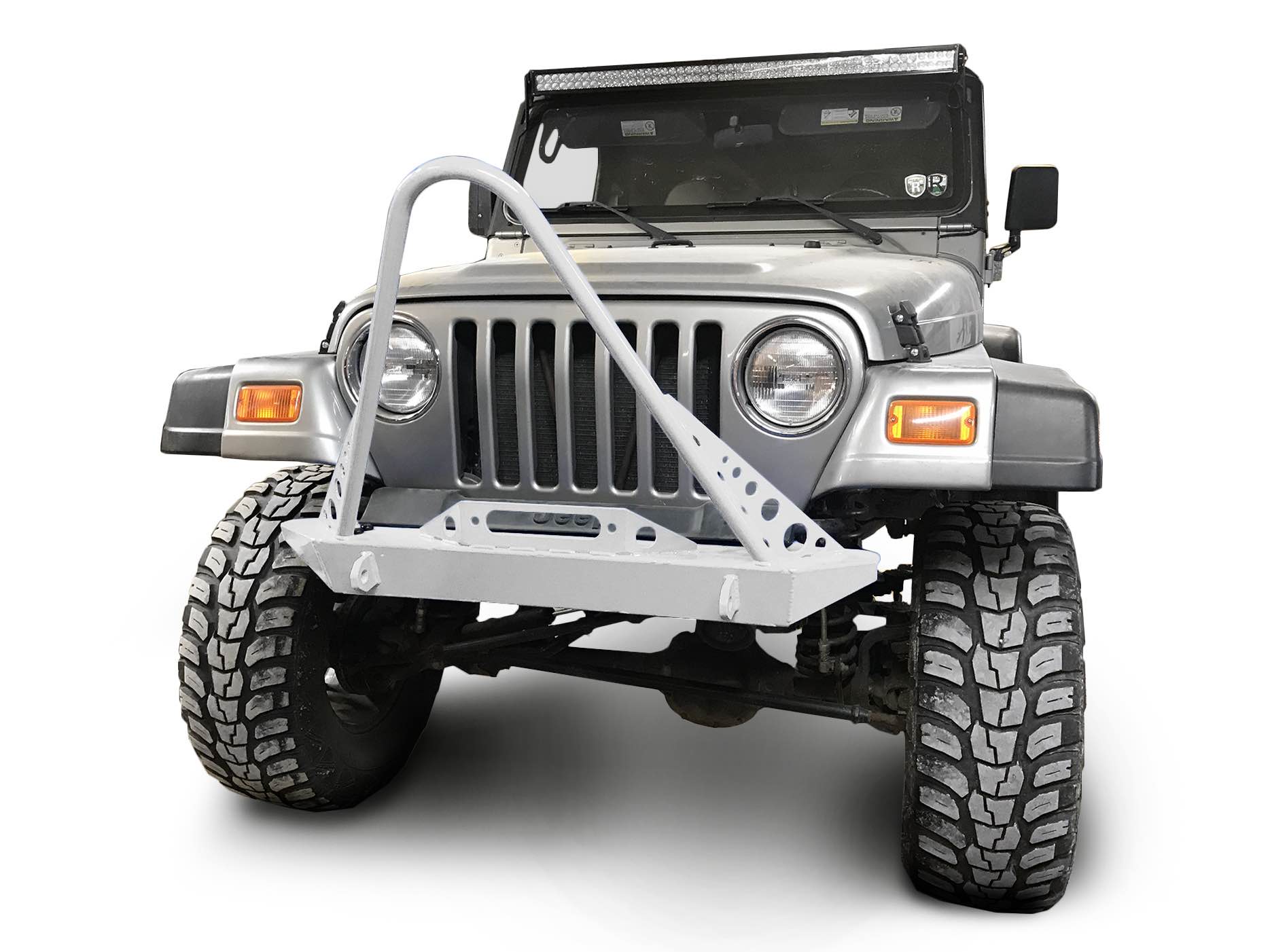 Steinjäger Bumpers Wrangler TJ 1997-2002 Stinger Cloud White