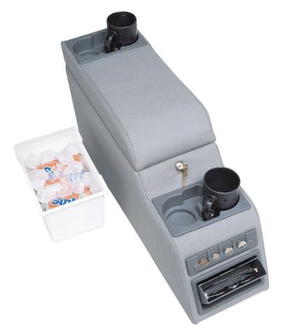 Steinjäger Interior Accessories CJ-5 1976-1983 Center Console Gray, Locking