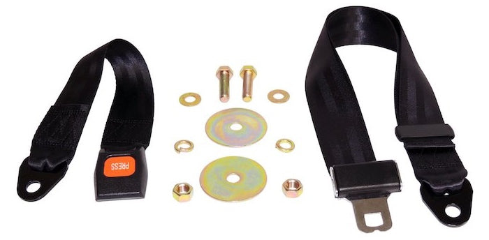 Steinjäger Interior Accessories Wrangler YJ 1987-1995 Seats Belts 60 inch, Rear