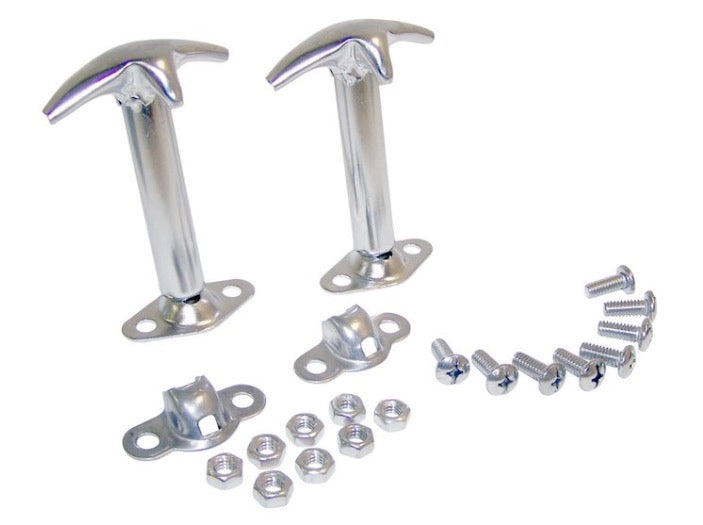 Steinjäger Exterior Accessories CJ-8 1981-1986 Hood Flutter Linkage Stainless