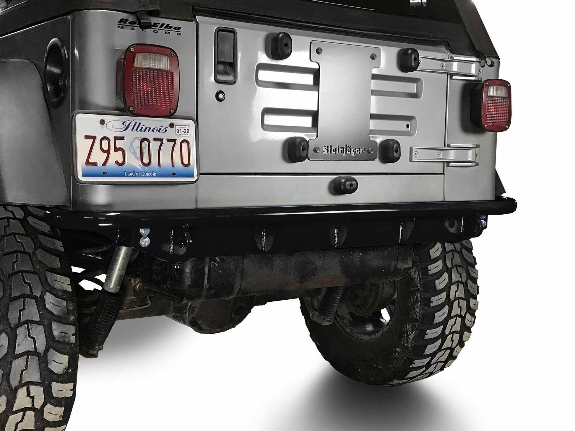 Steinjäger Bumpers Wrangler TJ 1997-2006 Rear Black