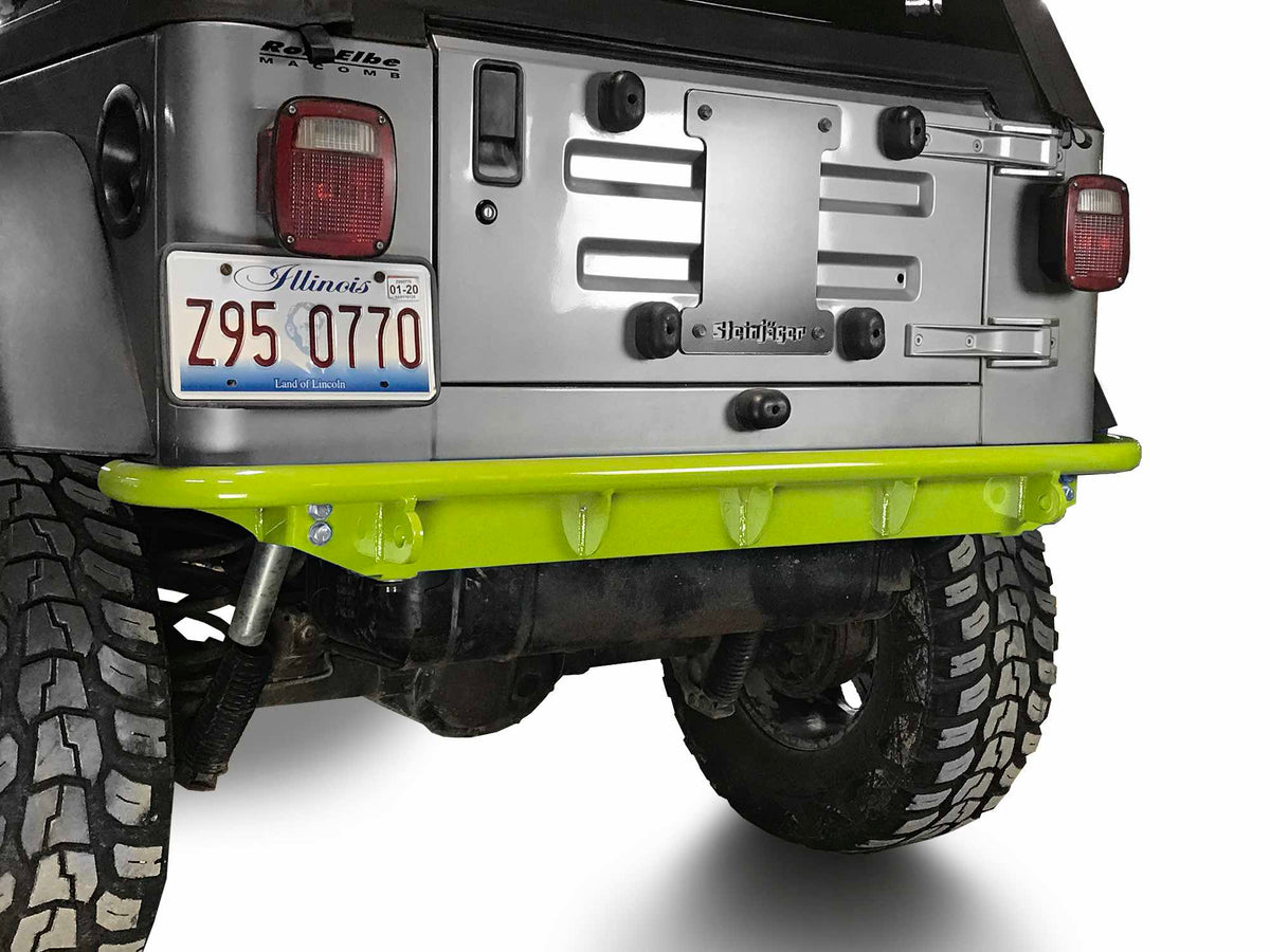Steinjäger Bumpers Wrangler TJ 1997-2006 Rear Gecko Green