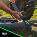 Rhino USA Retractable Ratchet Straps (4Pk 1Inx10Ft) (Blue)