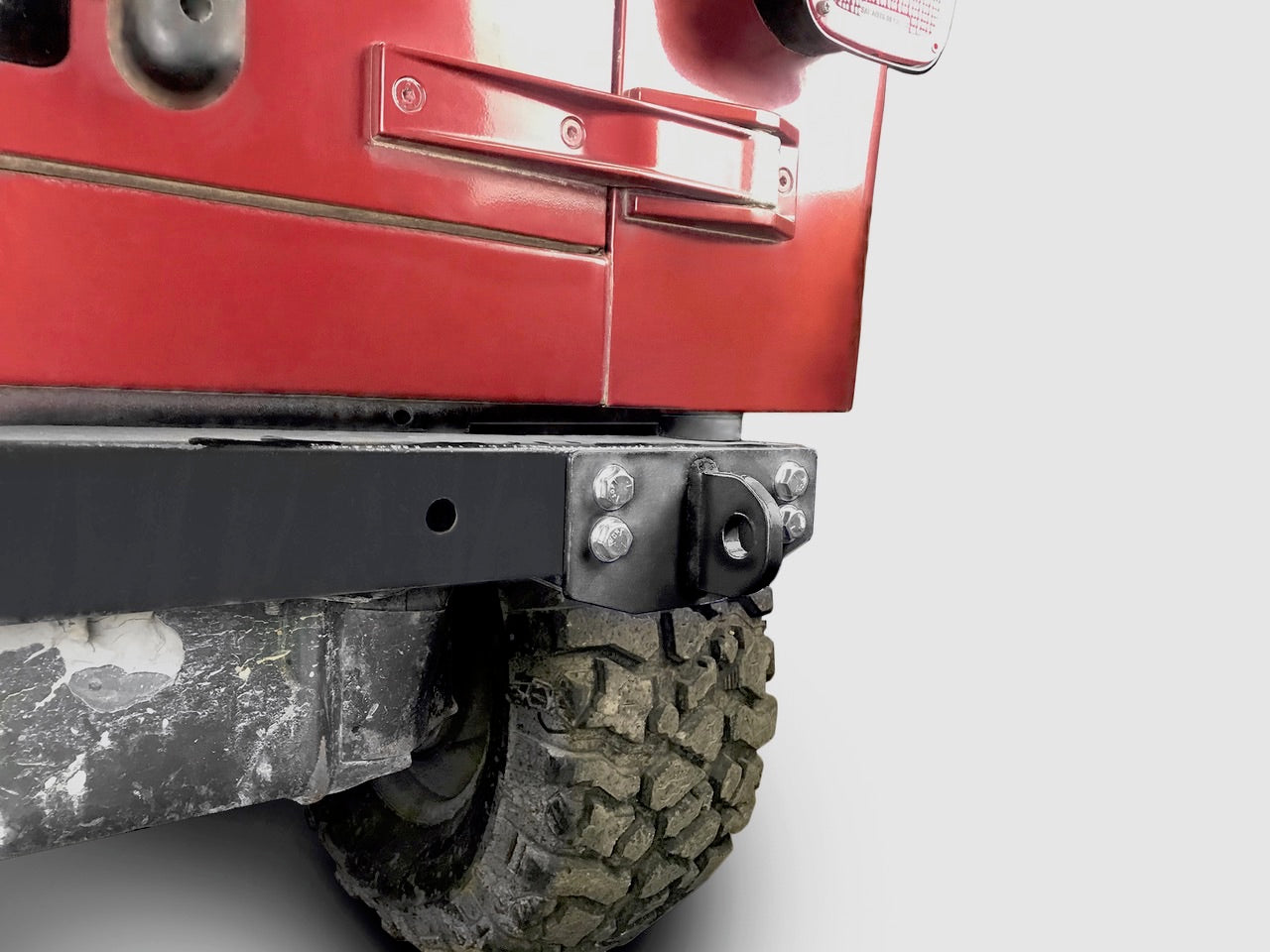 Steinjäger Recovery and Towing Wrangler TJ 1997-2006 D-Ring Mounting Brackets Bare
