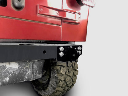 Steinjäger Recovery and Towing Wrangler TJ 1997-2006 D-Ring Mounting Brackets Black