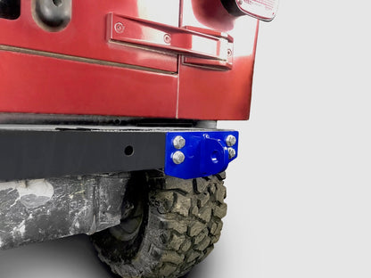 Steinjäger Recovery and Towing Wrangler TJ 1997-2006 D-Ring Mounting Brackets Southwest Blue