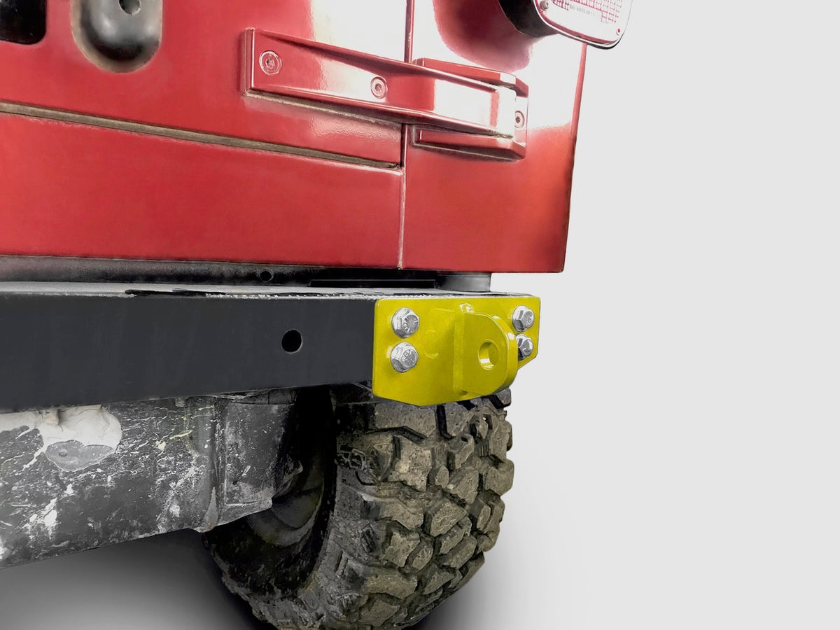 Steinjäger Recovery and Towing Wrangler TJ 1997-2006 D-Ring Mounting Brackets Lemon Peel