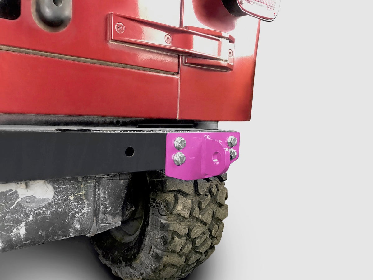 Steinjäger Recovery and Towing Wrangler TJ 1997-2006 D-Ring Mounting Brackets Pinky