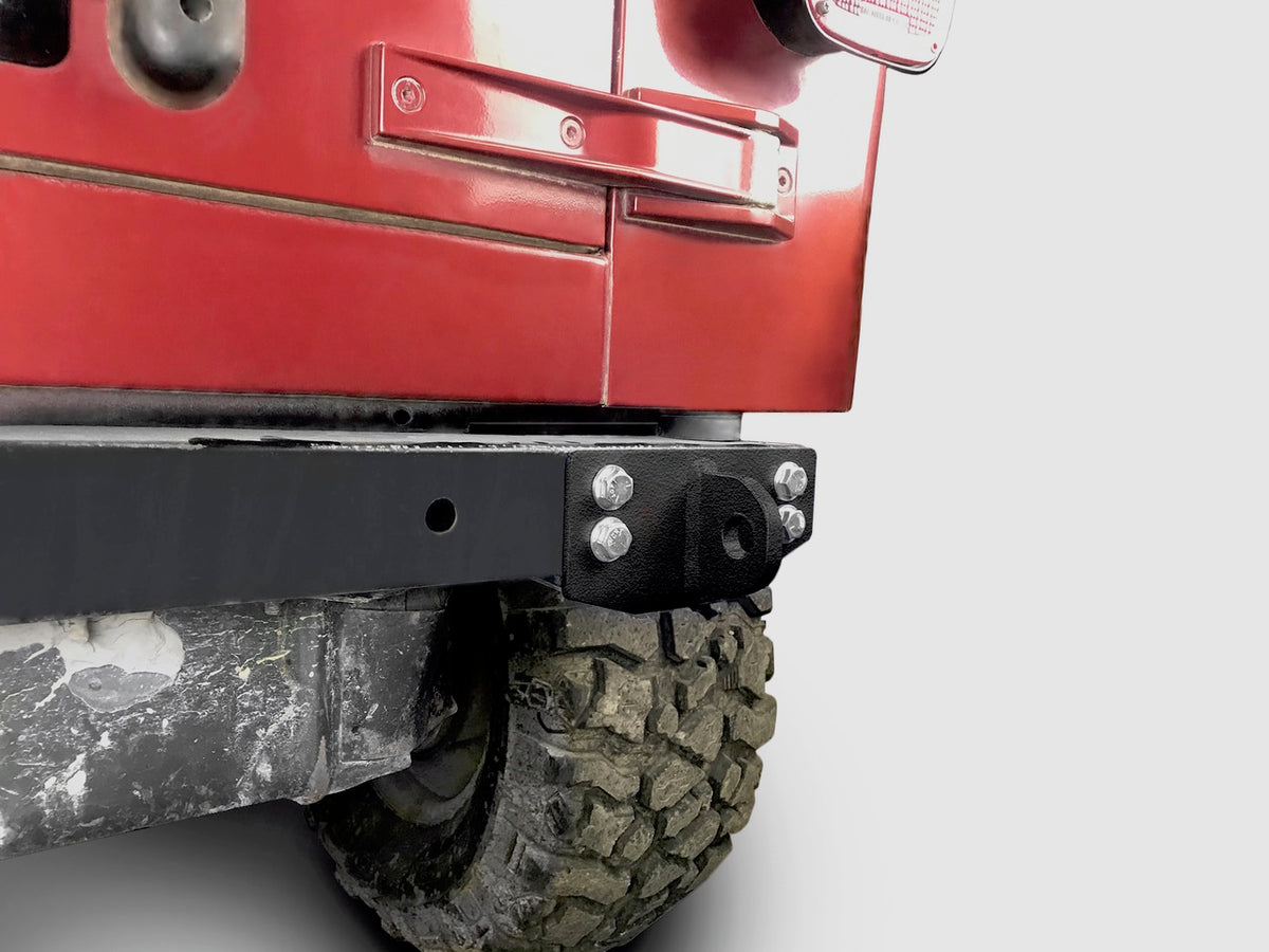 Steinjäger Recovery and Towing Wrangler TJ 1997-2006 D-Ring Mounting Brackets Texturized Black