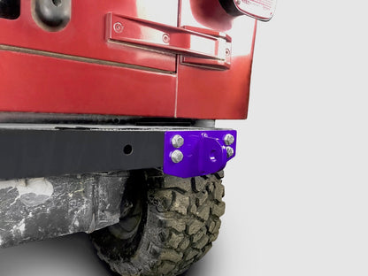 Steinjäger Recovery and Towing Wrangler TJ 1997-2006 D-Ring Mounting Brackets Sinbad Purple