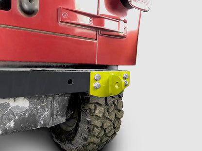 Steinjäger Recovery and Towing Wrangler TJ 1997-2006 D-Ring Mounting Brackets Neon Yellow