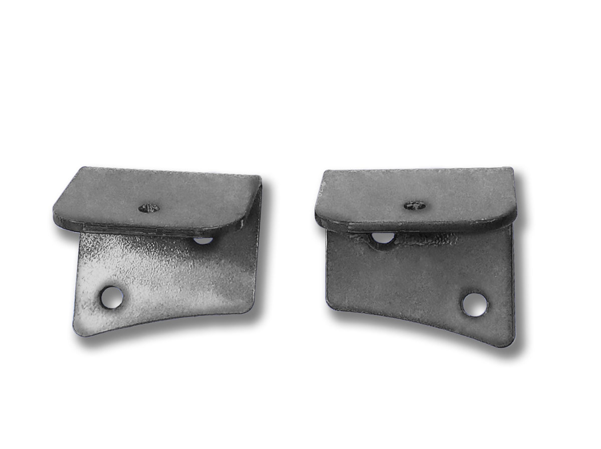 Steinjäger Exterior Accessories Wrangler TJ 1997-2006 Light Mounts Lower Windshield Bare