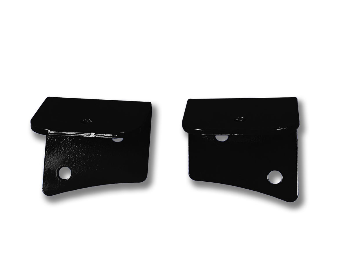 Steinjäger Exterior Accessories Wrangler JK 2007-2018 Light Mounts Lower Windshield Black