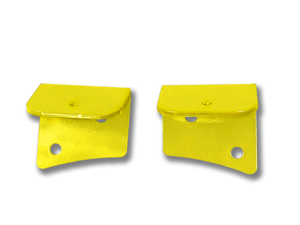 Steinjäger Exterior Accessories Wrangler TJ 1997-2006 Light Mounts Lower Windshield Lemon Peel