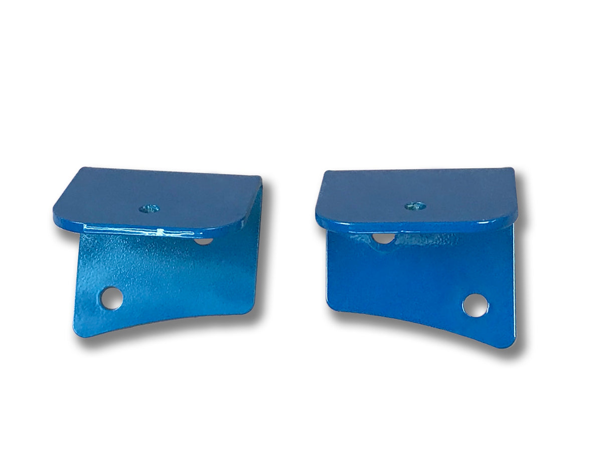 Steinjäger Exterior Accessories Wrangler TJ 1997-2006 Light Mounts Lower Windshield Playboy Blue