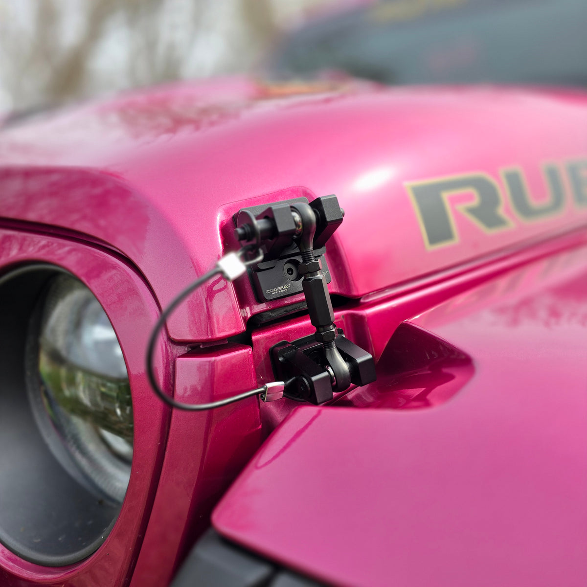 Off-the-Turnbuckle Hood Latch - Black Out Series