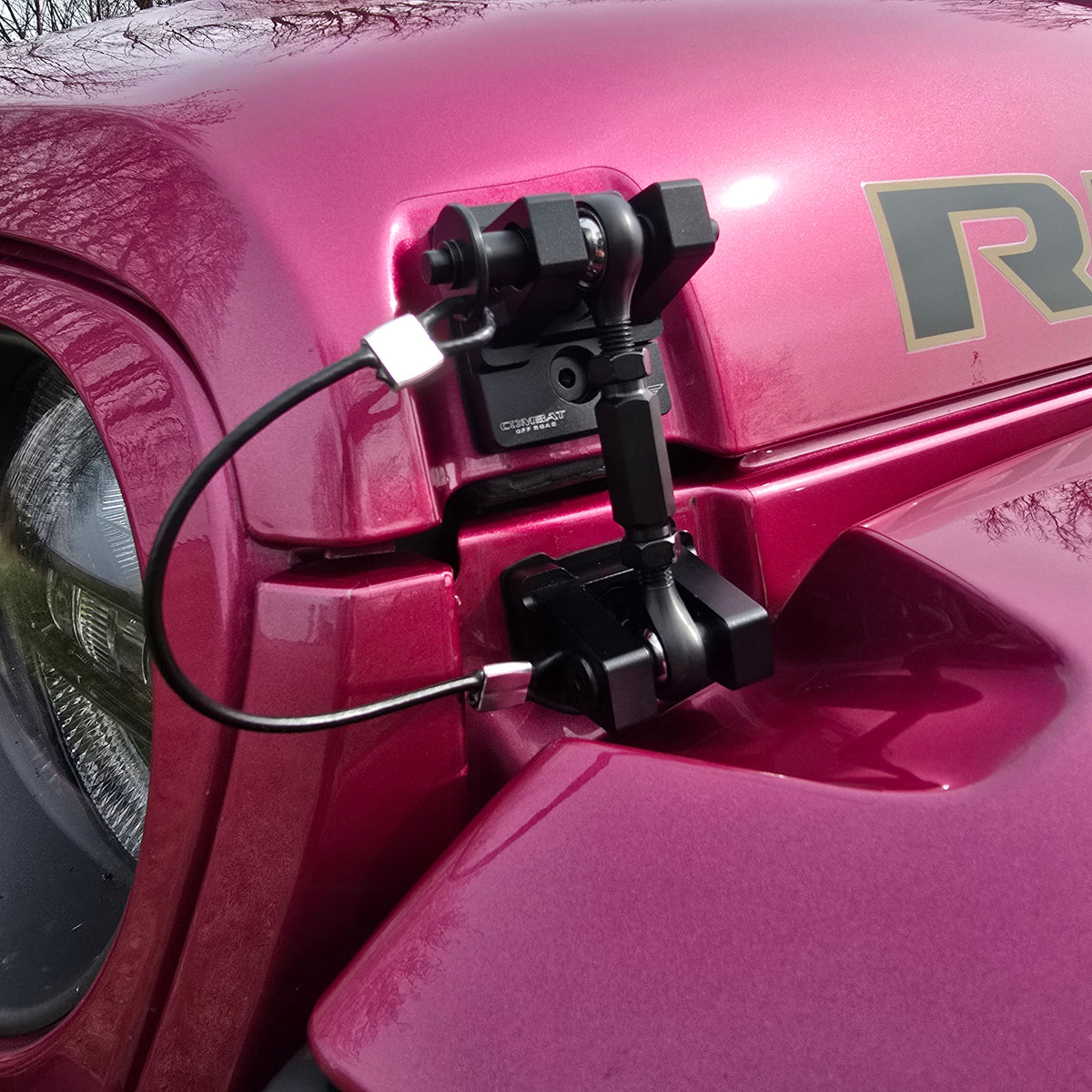 Off-the-Turnbuckle Hood Latch - Black Out Series