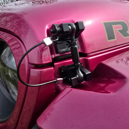 Off-the-Turnbuckle Hood Latch - Black Out Series