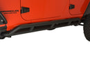 Fishbone Offroad 07-18 Jeep JK 4 Door Wrangler JK Steel Rock Sliders - Blk Textured Powdercoat