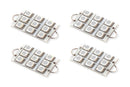Diode Dynamics 44mm SML9 LED Bulb - Amber Set of 4