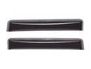 WeatherTech 03-09 Toyota 4Runner Rear Side Window Deflectors - Dark Smoke