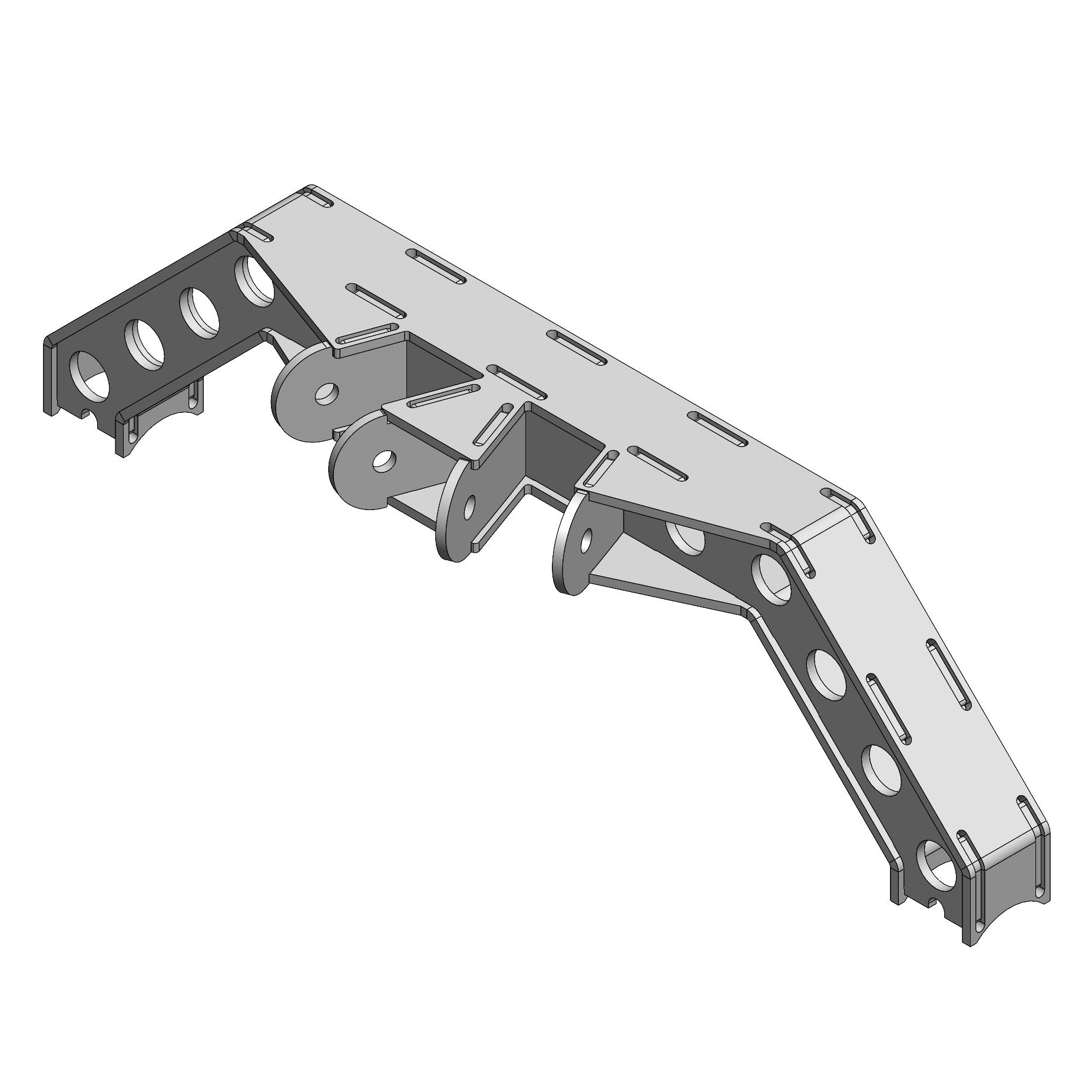 4 Link Axle Truss D35D44D60F8.8 Ford 9 inch and Sterling 10.25 Clayton Off Road