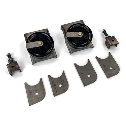 Jeep Cherokee Rear Coil Conversion Axle Bracket Kit 1984-2001 XJ Clayton Off Road