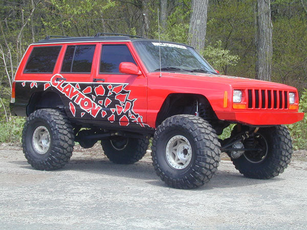 Jeep Grand Cherokee 7.0 inch Rear Coil Springs 93-98, ZJ Or Cherokee 8.0 Inch Rear Coil Conversion Coil Springs 84-01 XJ Clayton Off Road