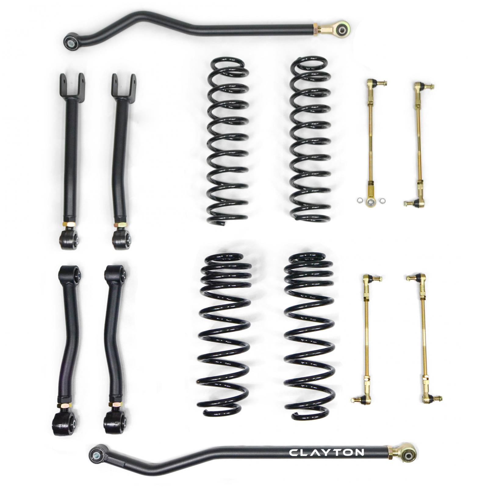 Jeep Wrangler 2.5 Inch Entry Level Lift Kit 2DR 2018+ JL Clayton Off Road