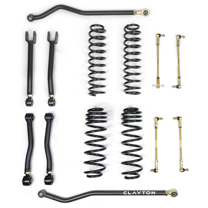 Jeep Wrangler 2.5 Inch Entry Level Lift Kit 2DR 2018+ JL Clayton Off Road