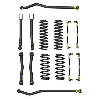 Jeep Wrangler 2.5 Inch Entry Level Lift Kit 2DR 2018+ JL Clayton Off Road