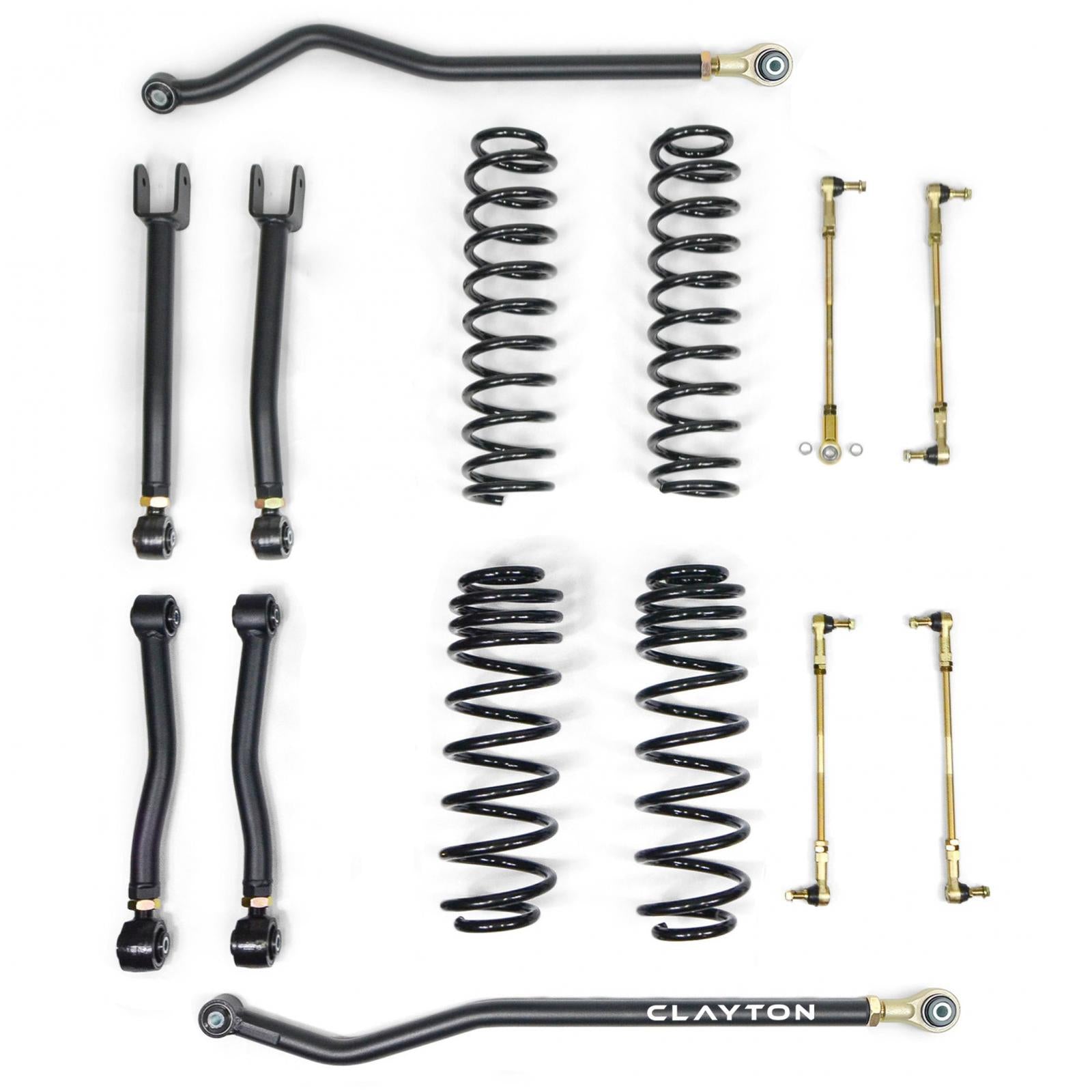 Jeep Wrangler 2.5 Inch Ride Right+ Lift Kit 2018+ JL 2 or 4 Door Clayton Off Road
