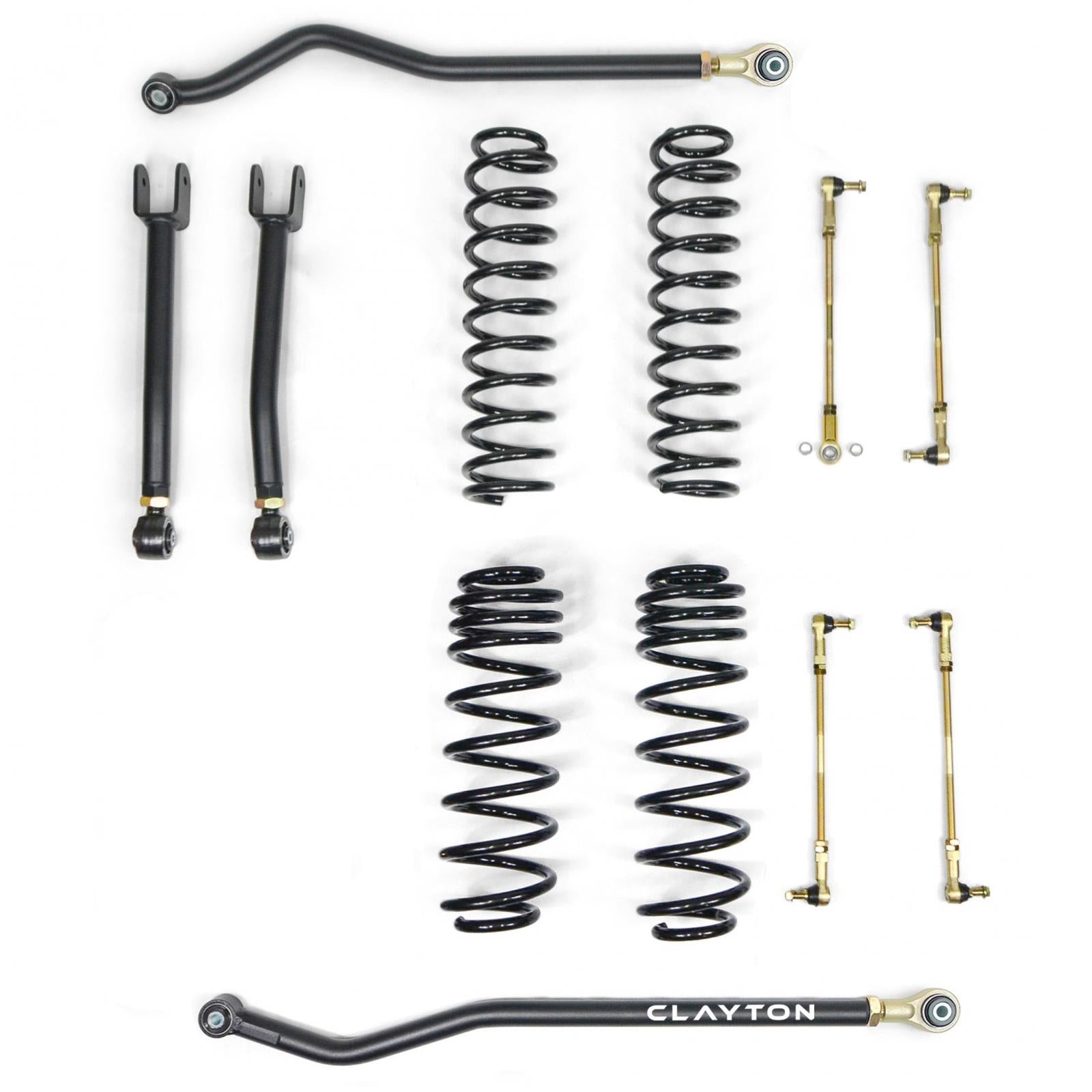 Jeep Wrangler Diesel 2.5 Inch Ride Right+ Lift Kit 2020-2023 JL Clayton Off Road