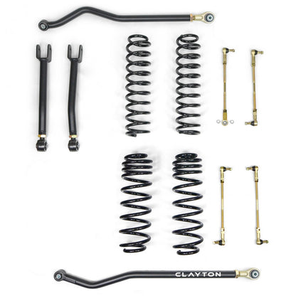 Jeep Wrangler Diesel 2.5 Inch Ride Right+ Lift Kit 2020-2023 JL Clayton Off Road