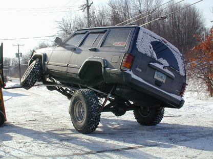 Jeep Cherokee 6.5 Inch Pro Series 3 Link Long Arm Lift Kit W/Rear Coil Conversion 1984-2001 XJ Clayton Off Road