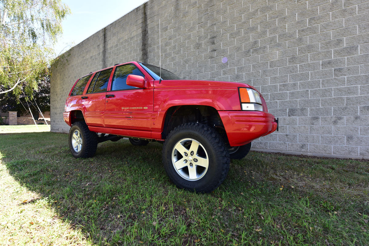 Jeep Grand Cherokee 5.0 Inch Pro Series 3 Link Long Arm Lift Kit 1996-1998 ZJ Clayton Off Road